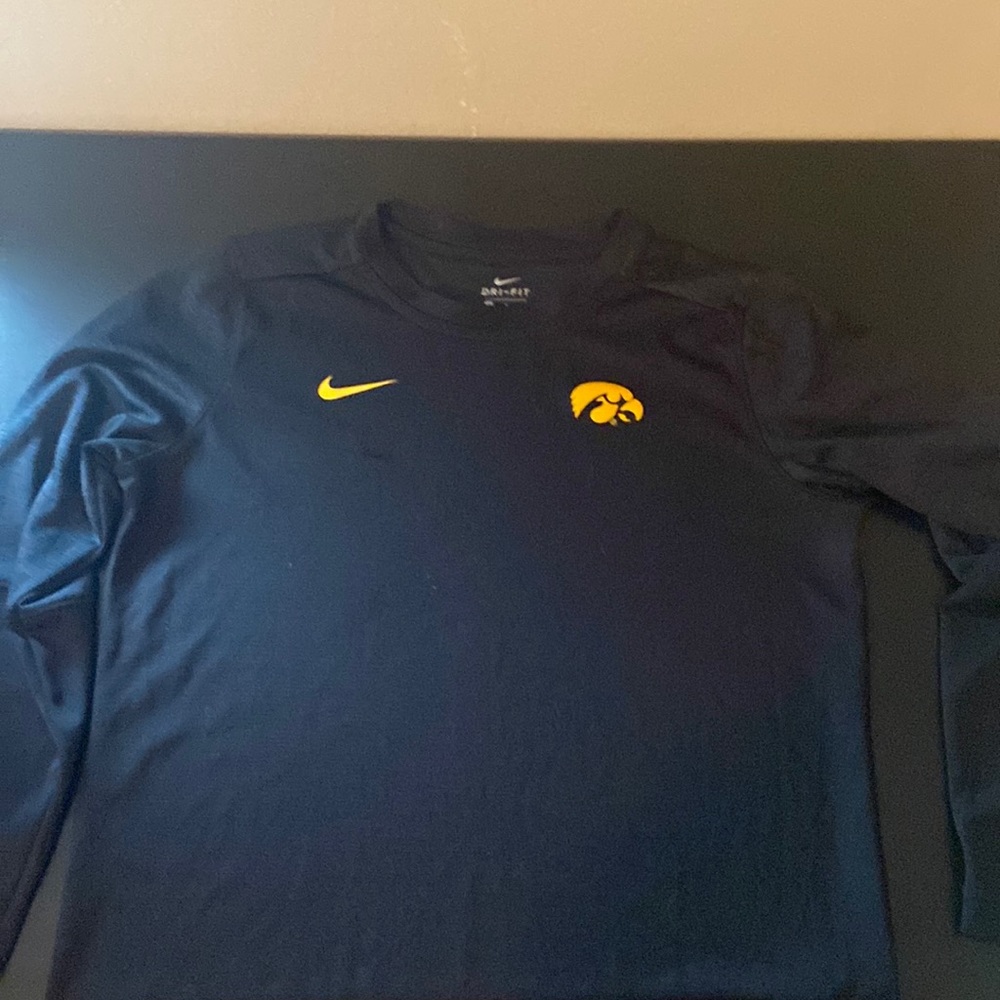 Nike Iowa Hawkeye Dri Fit Long Sleeve